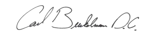 Signature of Dr. Carl Beukelman